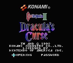 Castlevania 3. Dracula's Curse