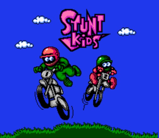 Начало игры Stunt Kids