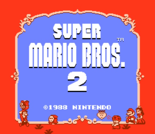 Начало игры Super Mario Bros. 2