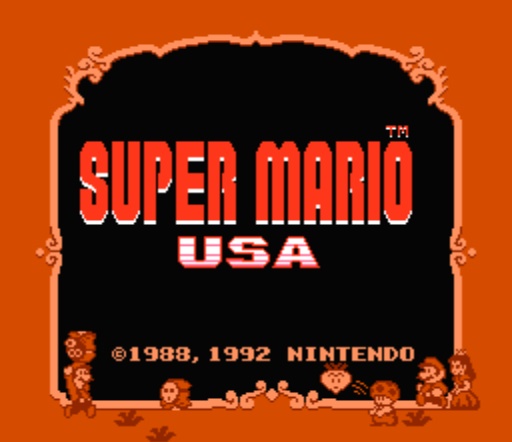 Начало игры Super Mario USA