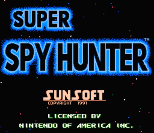 Начало игры Super Spy Hunter