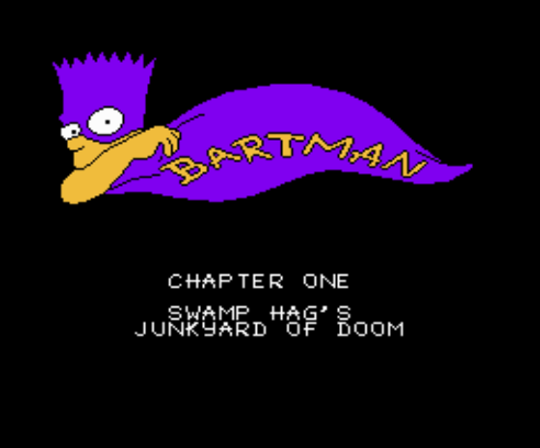 BARTMAN: CHAPTER ONE