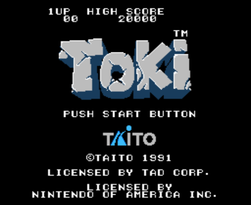 Начало игры Toki