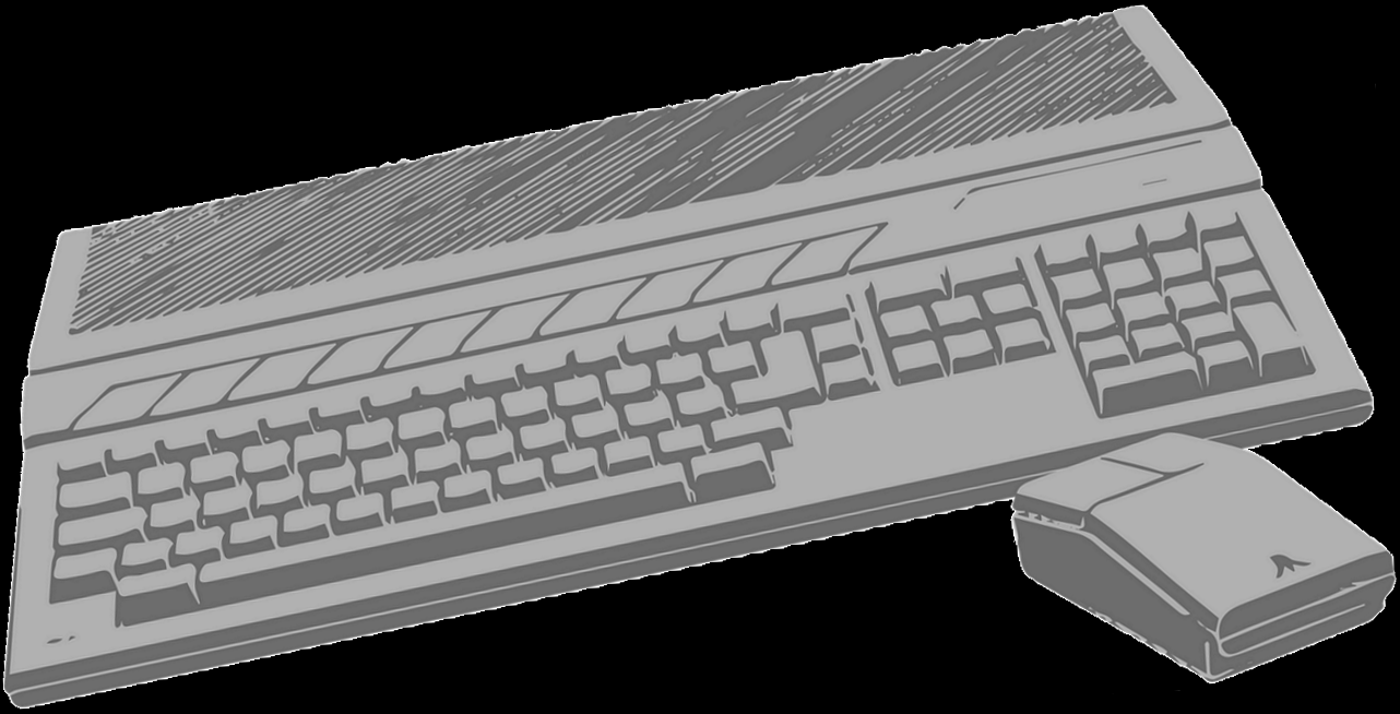 Atari 520ST, рисунок