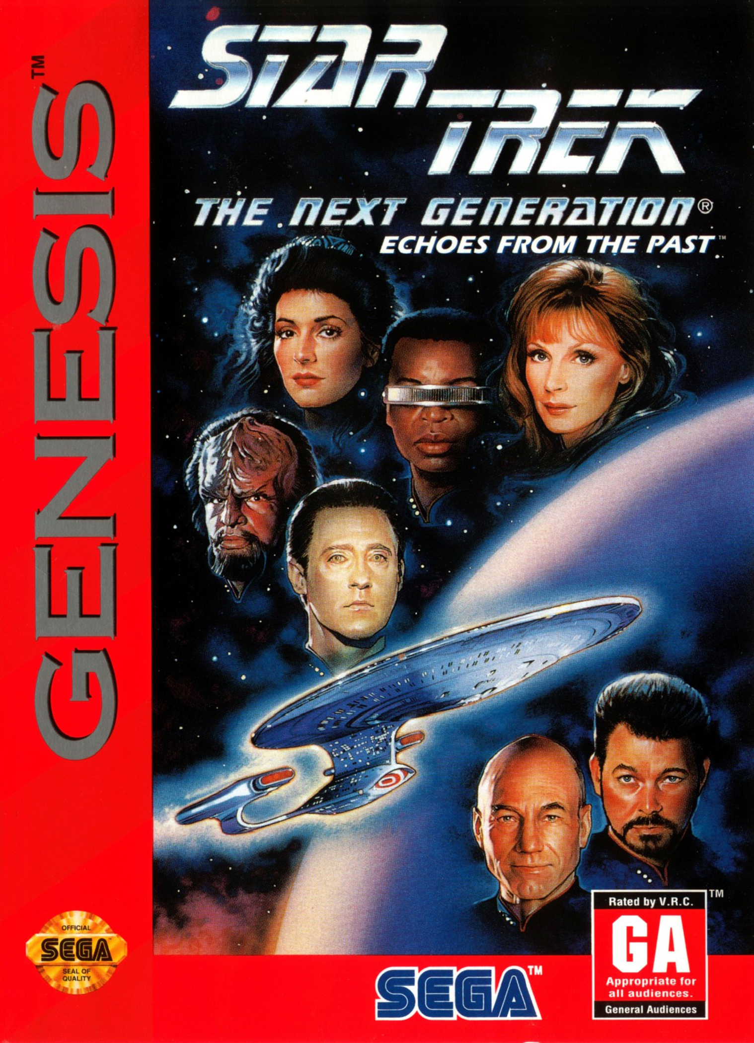 Star Trek: The Next Generation - игра для сега (sega), прохождение